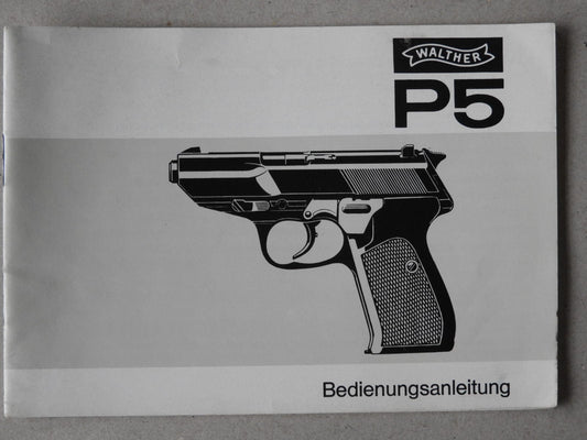 Walther Anleitung Walther P5 / P5 Compact