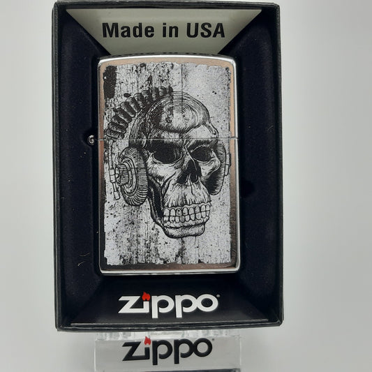 Zippo Zippo Benzinfeuerzeug - Vintage Skull Design
