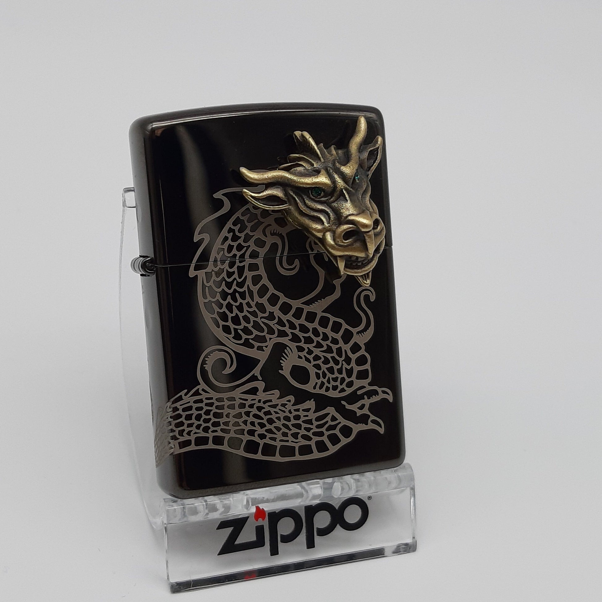 Zippo Zippo Benzinfezerzeug 3D Dragon Head - limited XXXX/1000